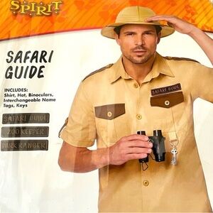 Spirit Halloween Safari Guide Costume, Adult Medium